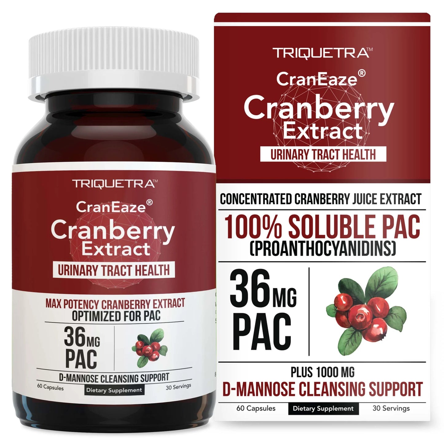 CranEaze® Cranberry Extract Urinary Tract Health