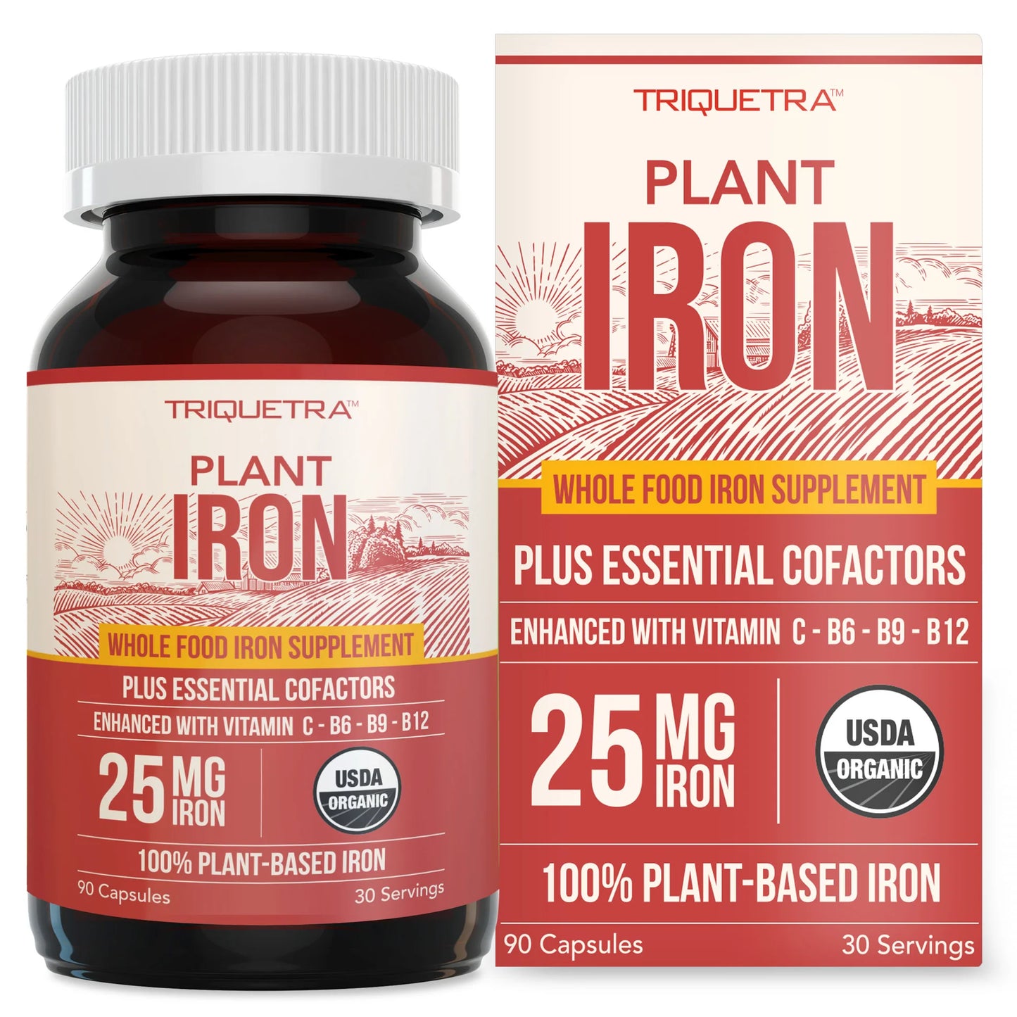 Iron Plus Cofactors Organic