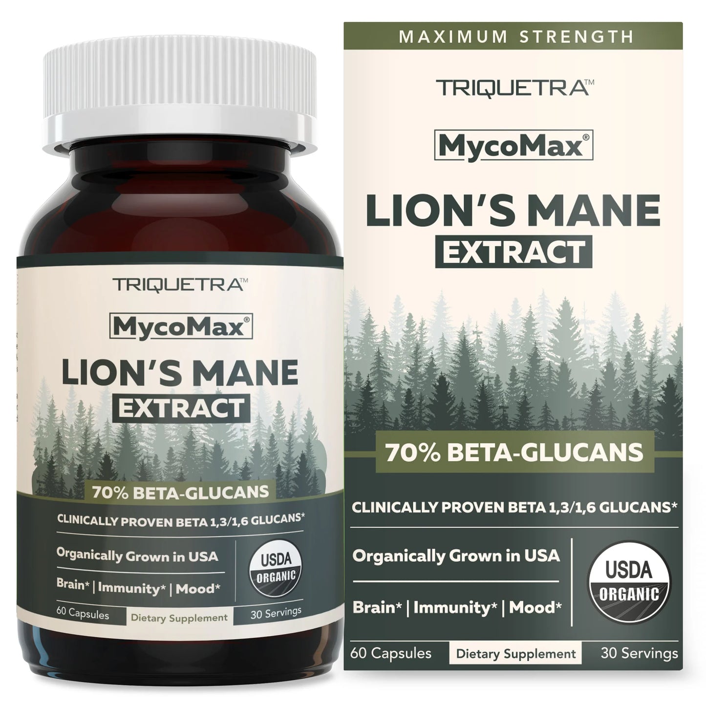 MycoMax Lion's Mane Mushroom Extract Organic