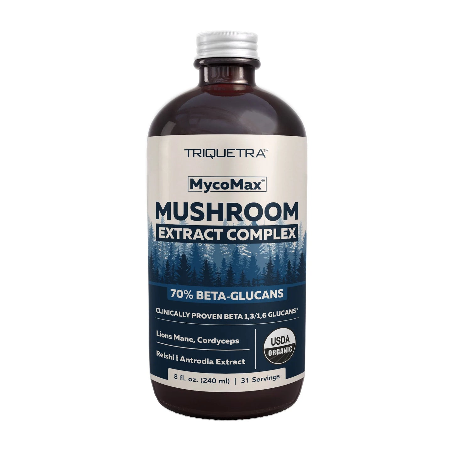 Triquetra MycoMax Mushroom Extract Complex Liquid Organic