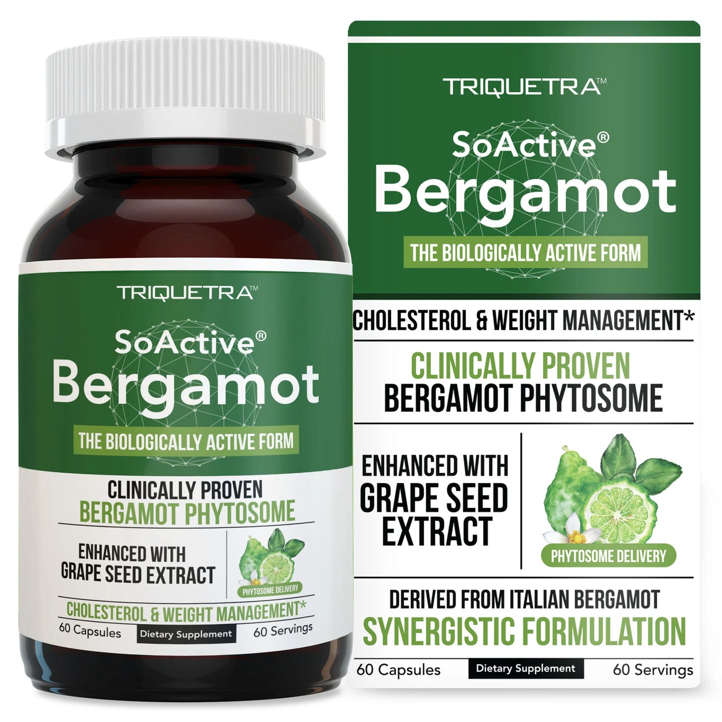 Triquetra SoActive Bergamot Phytosome Capsules