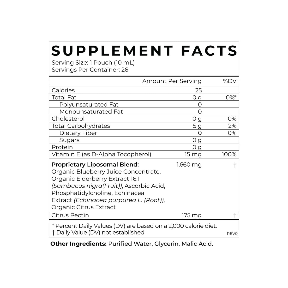 Elderberry Liposomal