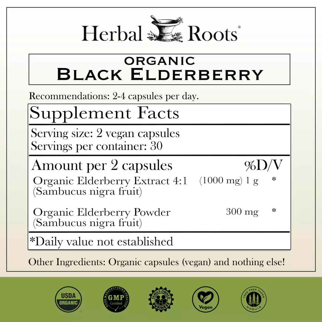 Black Elderberry Organic