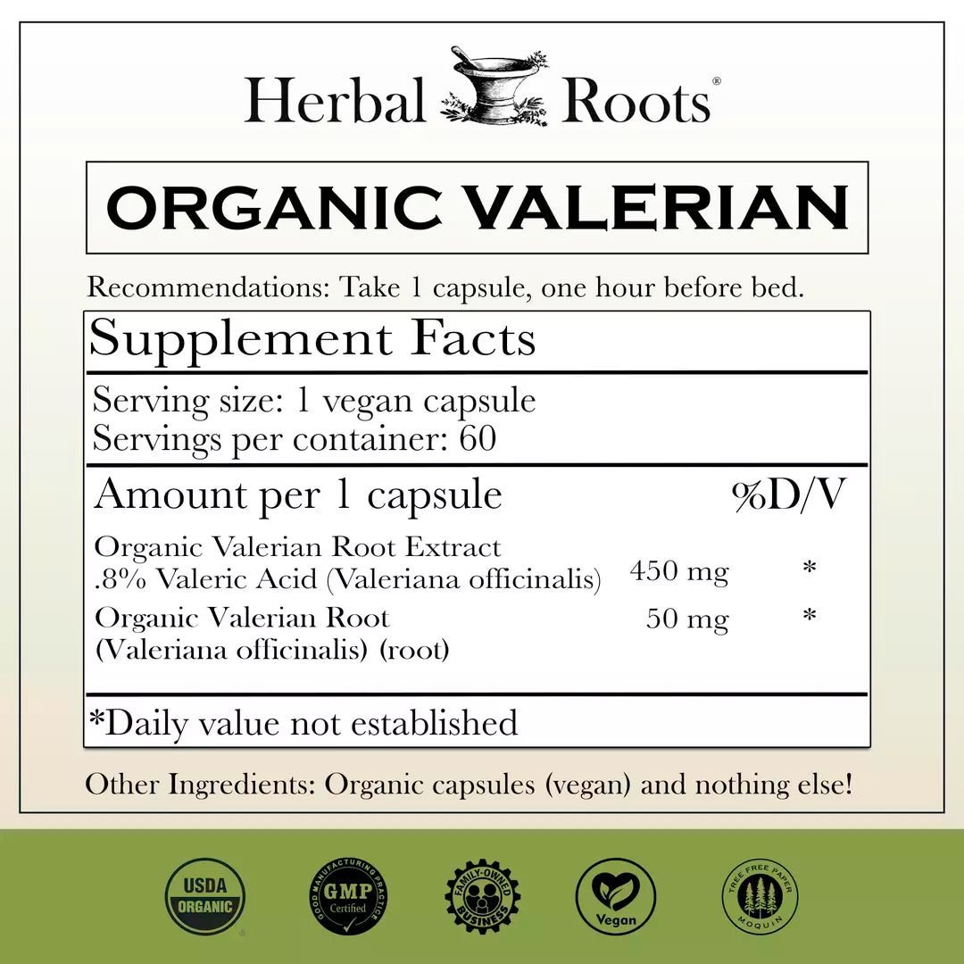 Valerian Root Organic