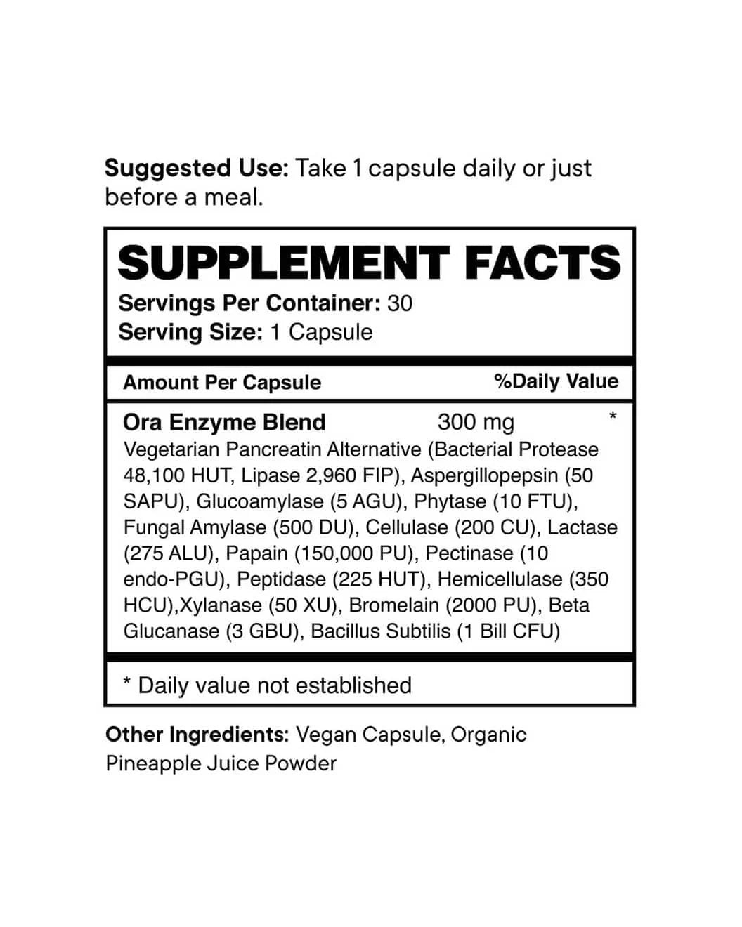 Break It Down Digestive Enzymes