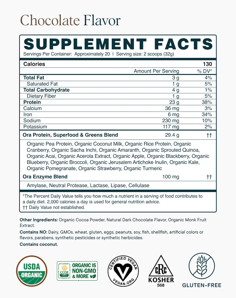 So Lean & So Clean Protein Organic