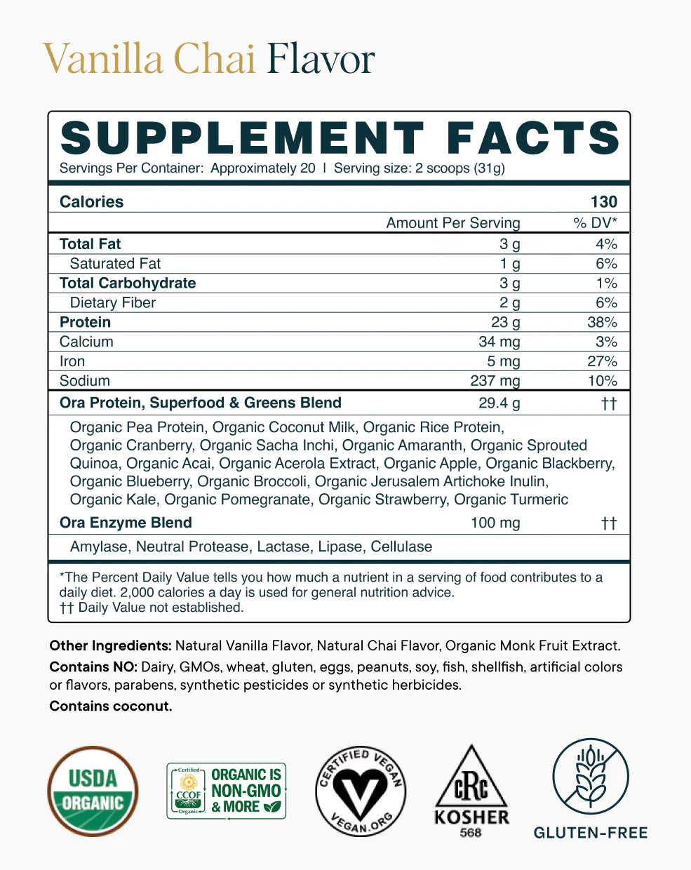 So Lean & So Clean Protein Organic