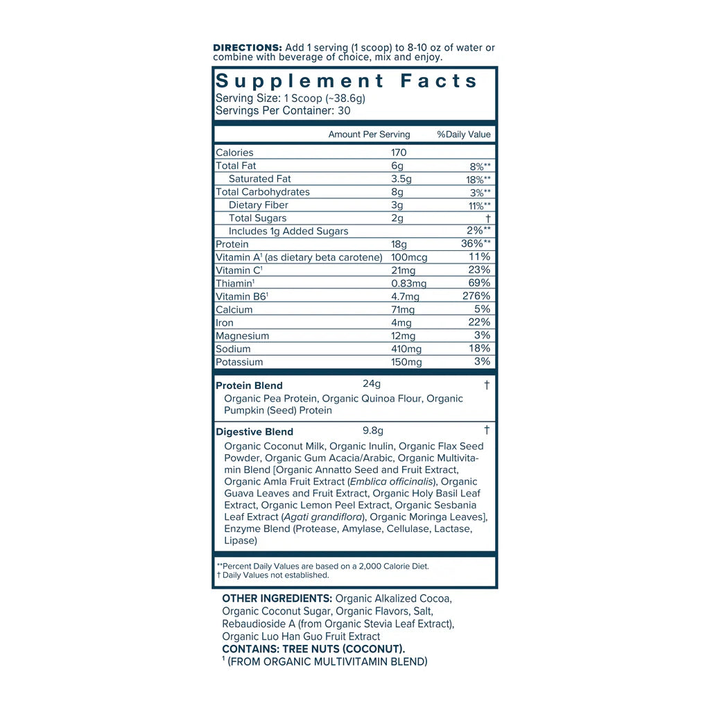 Complete Protein Organic