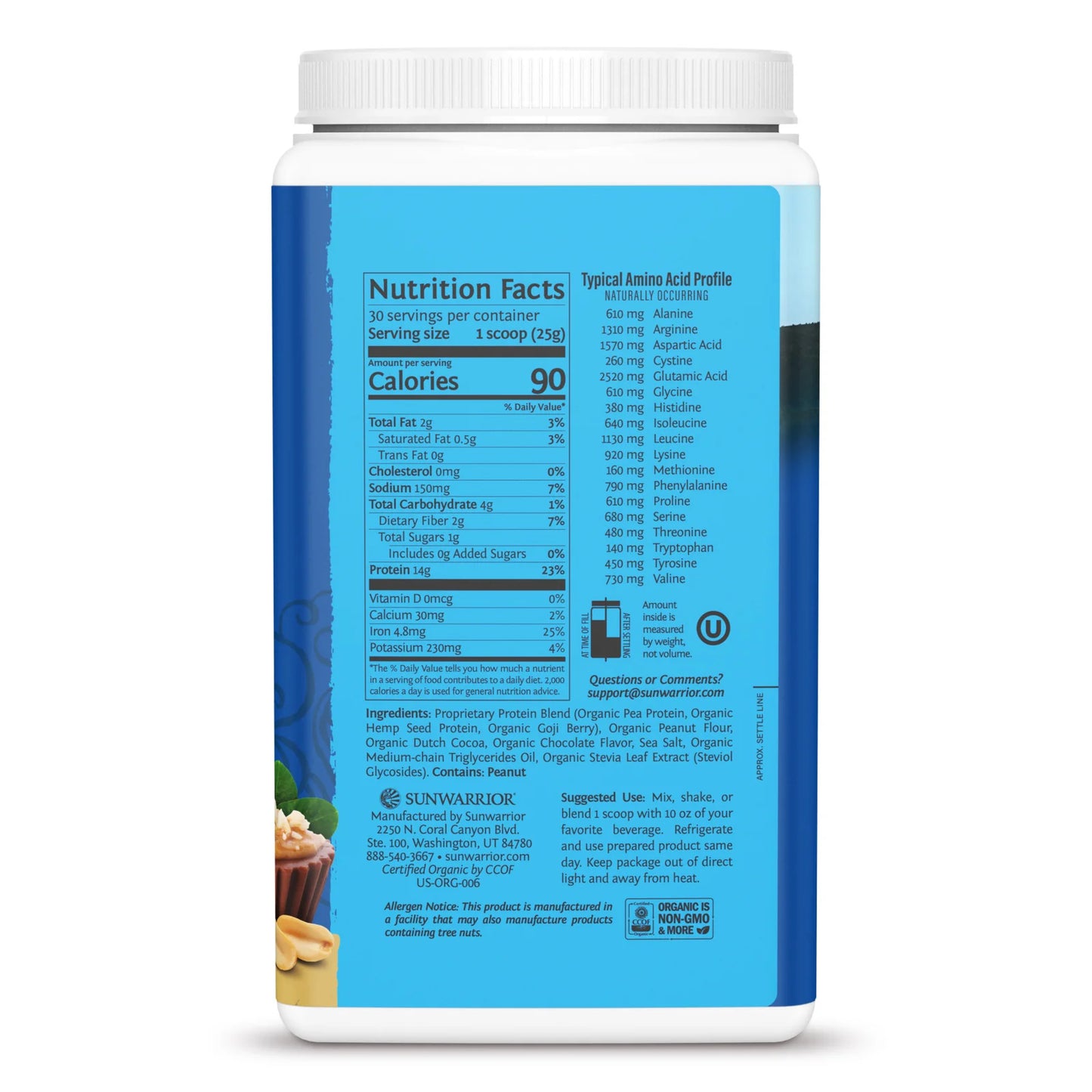 Protein Warrior Blend Organic