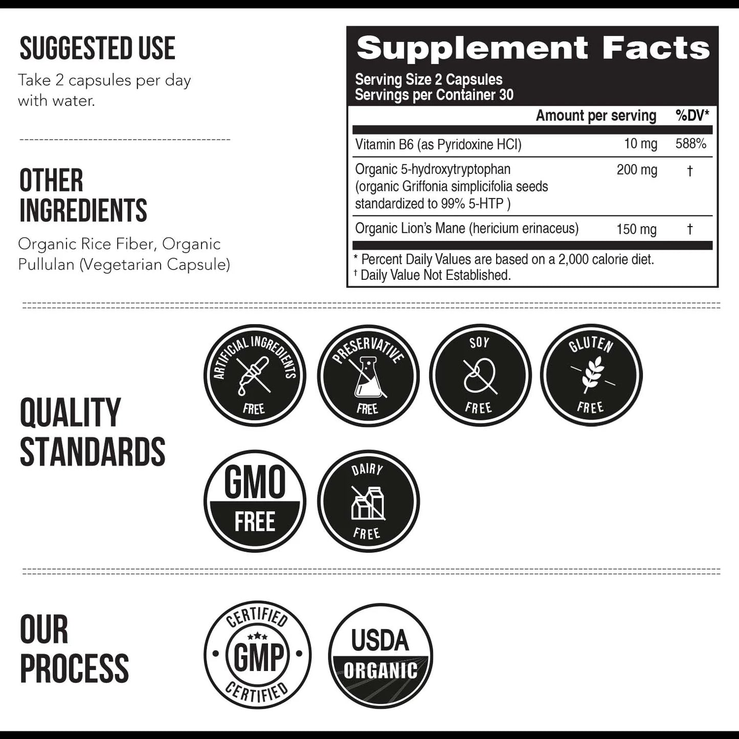 5-HTP Plus Cofactors Organic