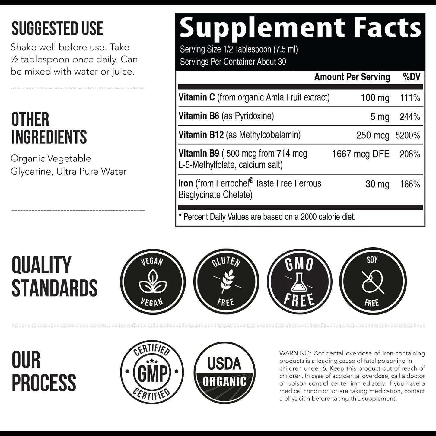 Bio-Iron Organic