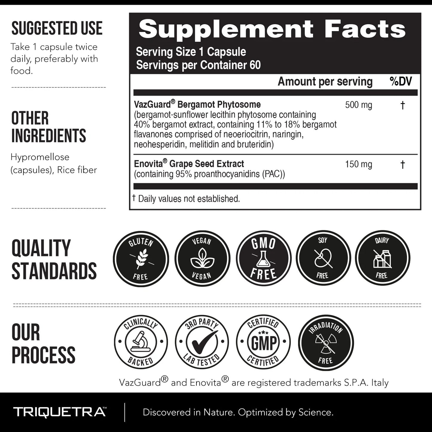 Triquetra SoActive Bergamot Phytosome Capsules