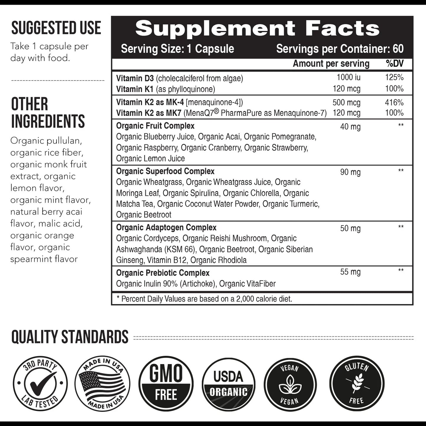 Total-K2 Full-Spectrum Vitamin K2