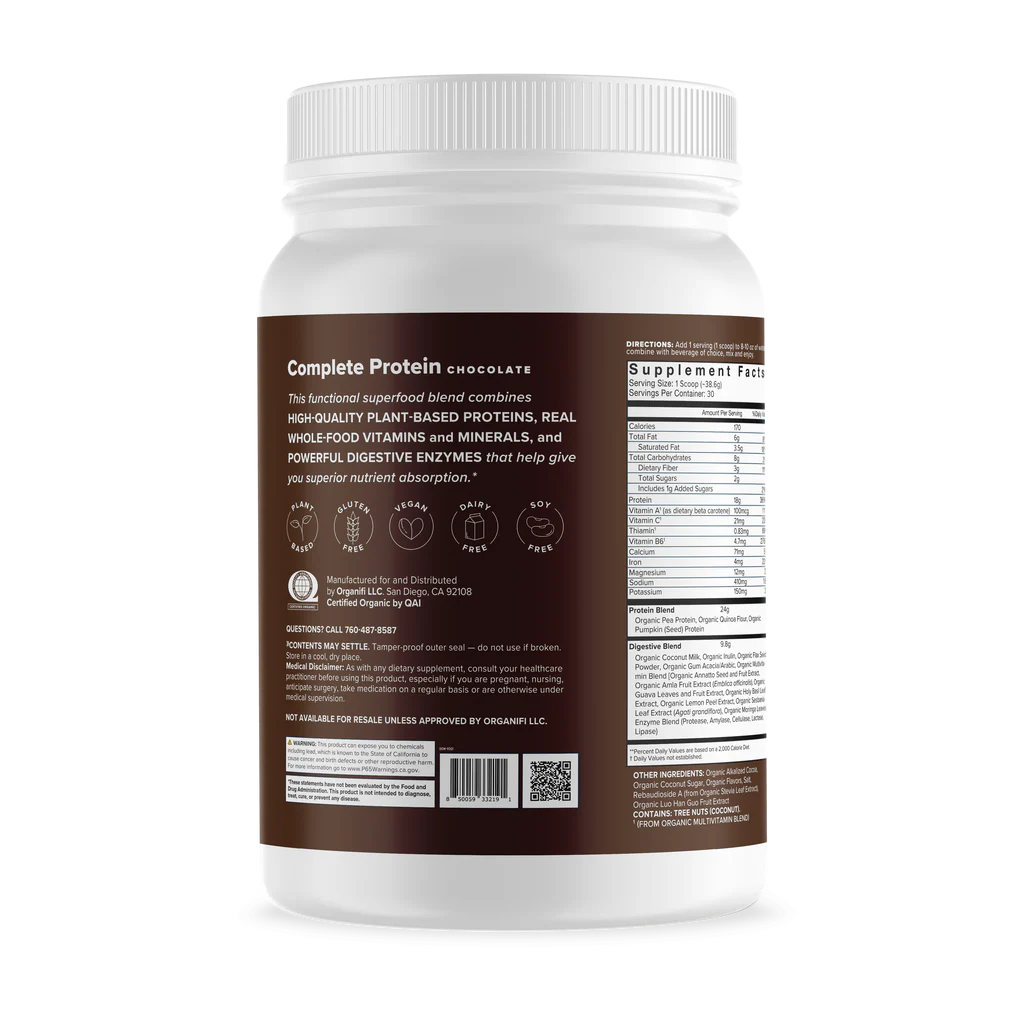 Complete Protein Organic