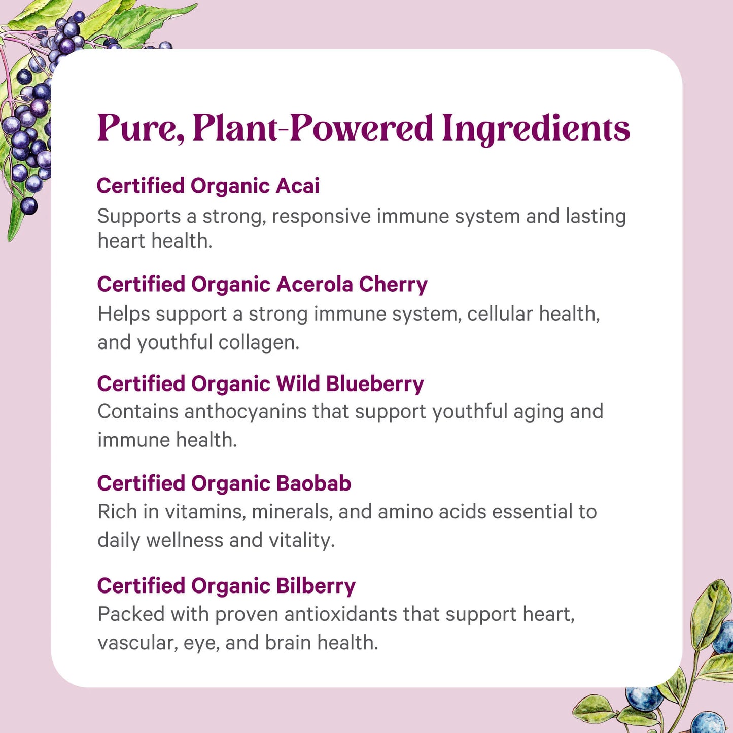 Berry Power Organic