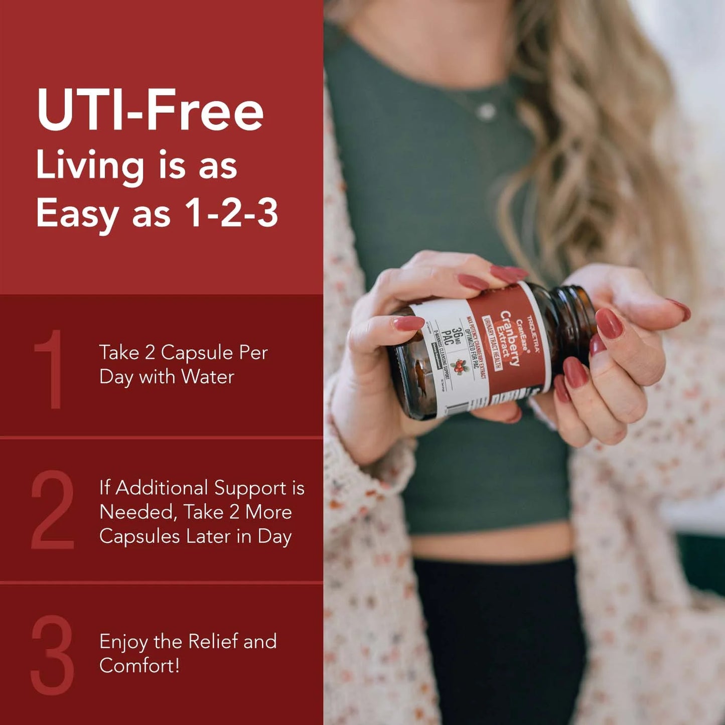 CranEaze® Cranberry Extract Urinary Tract Health