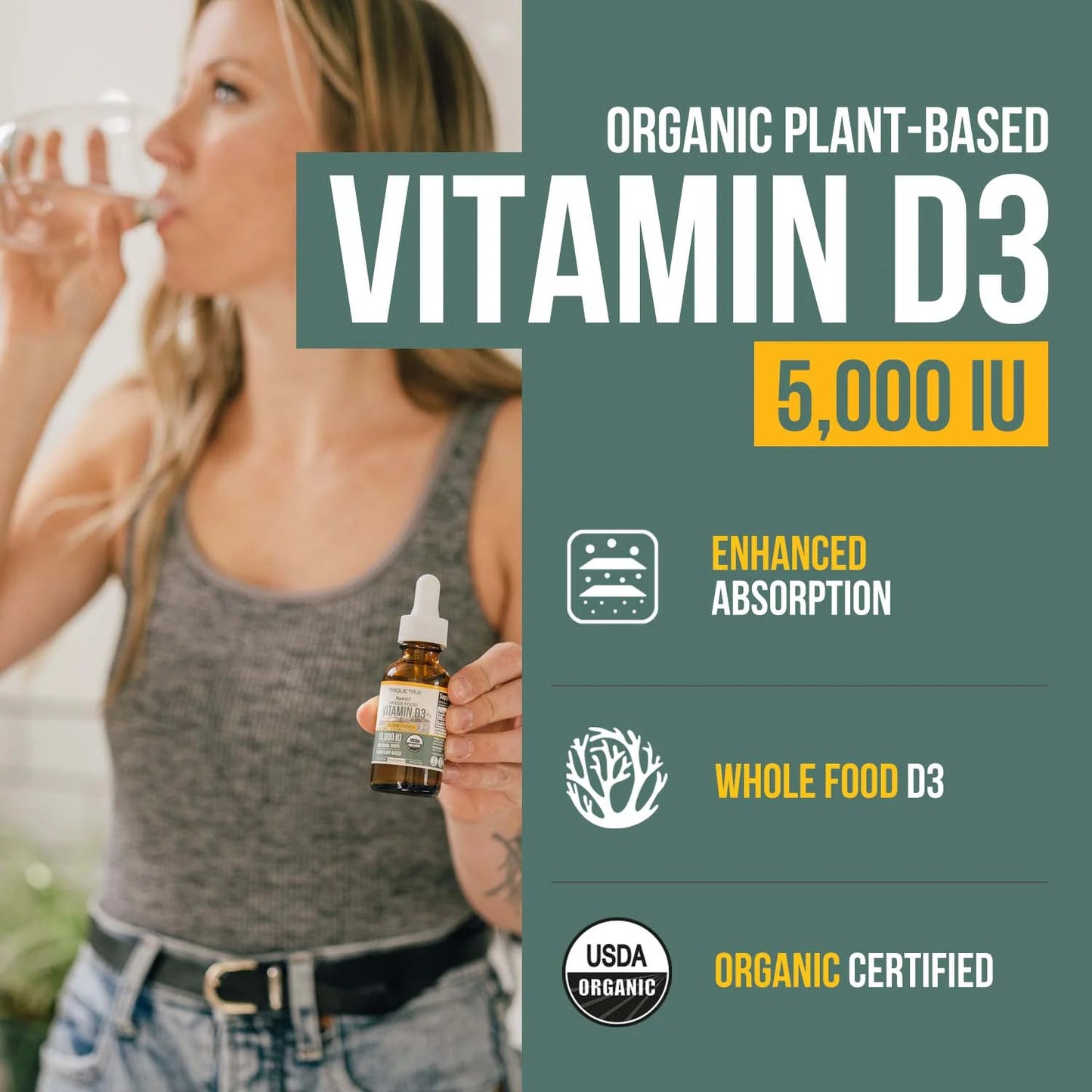 Plant-D3® Vitamin D3 5,000 IU Organic