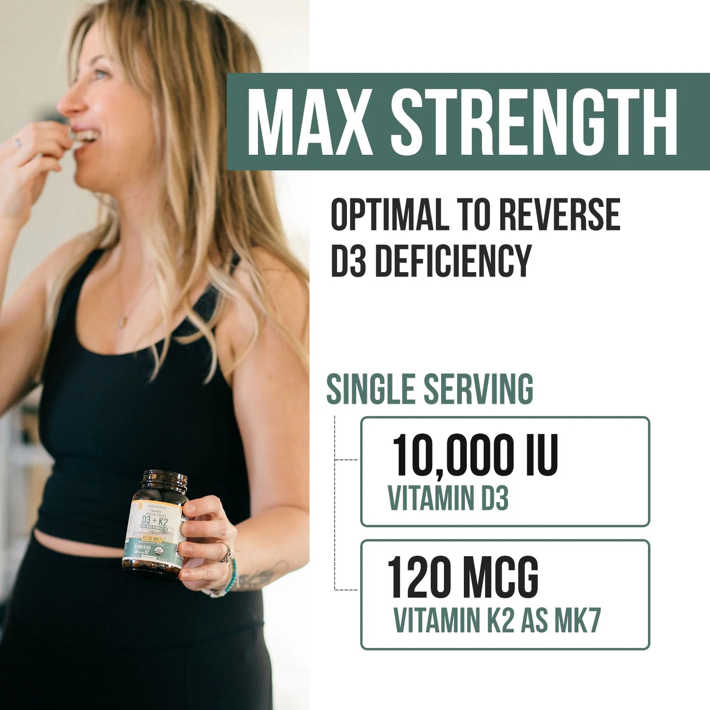 D3 + K2 10,000 IU Organic