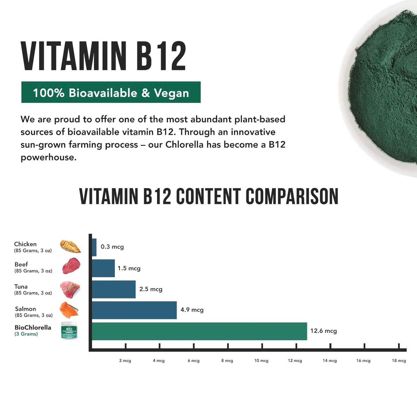 BioChlorella Powder Organic