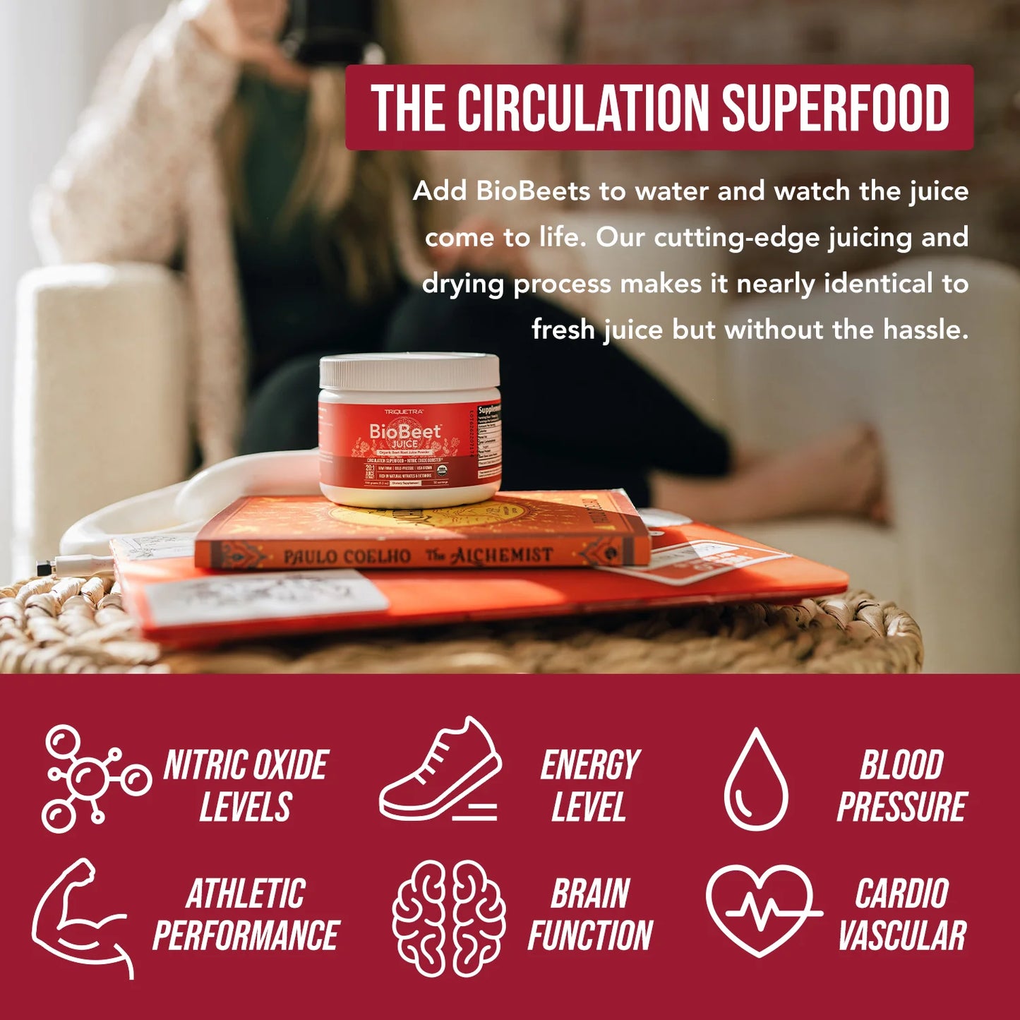 BioBeet Beetroot Juice Powder Organic