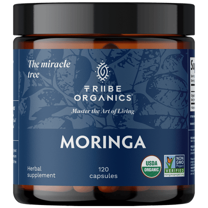 Tribe Organics Moringa Capsules Organic