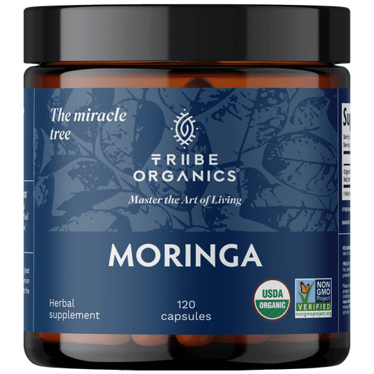 Tribe Organics Moringa Capsules Organic