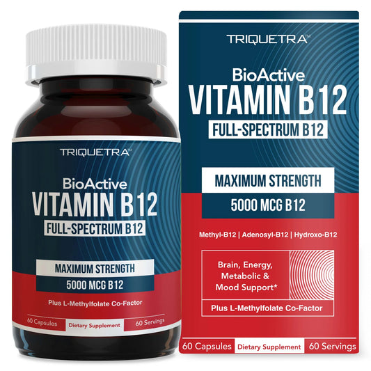 BioActive Vitamin B12 Plus L-Methylfolate 5000 MCG