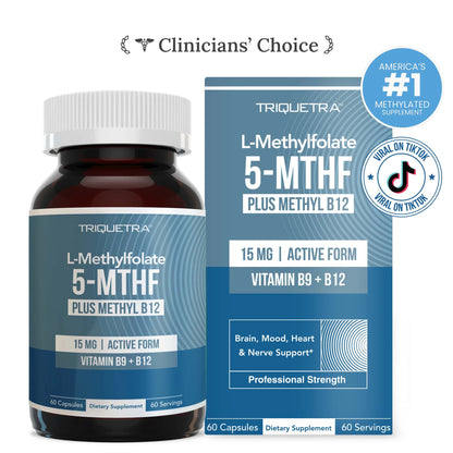 L-Methylfolate 15 MG Plus Methyl-B12 Capsules