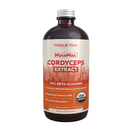 Triquetra MycoMax Cordyceps Mushroom Extract Liquid Organic