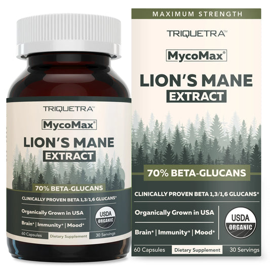 MycoMax Lion's Mane Mushroom Extract Organic