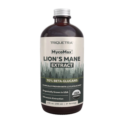 Triquetra MycoMax Lion's Mane Mushroom Extract Liquid Organic