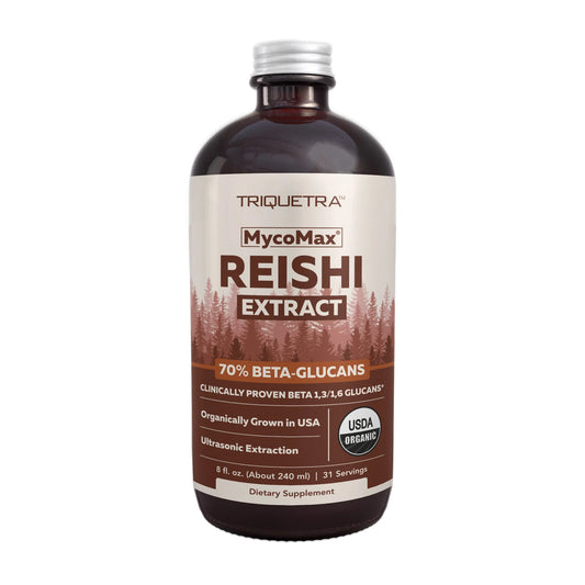 Triquetra MycoMax Reishi Mushroom Extract Complex Liquid Organic