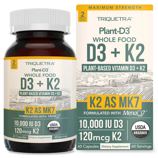 D3 + K2 10,000 IU Organic