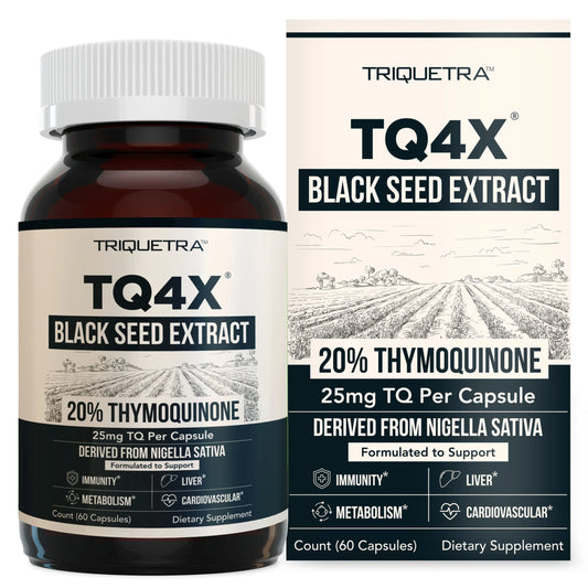 Triquetra TQ-Advanced 4X Black Seed Oil Extract Capsules