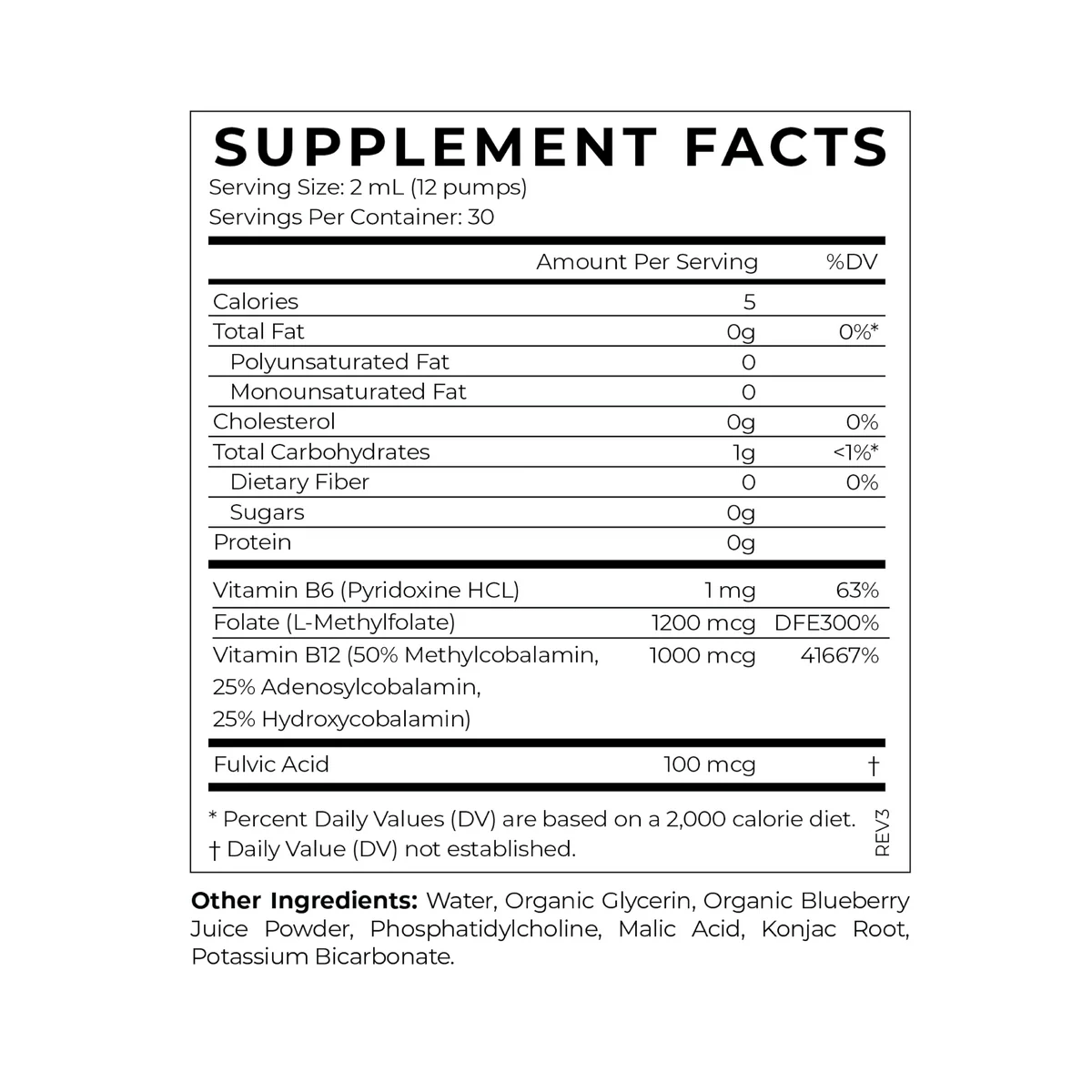 Vitamin B12 + B6 Liposomal