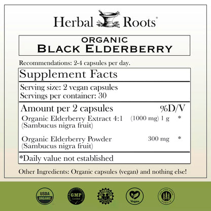 Black Elderberry Organic
