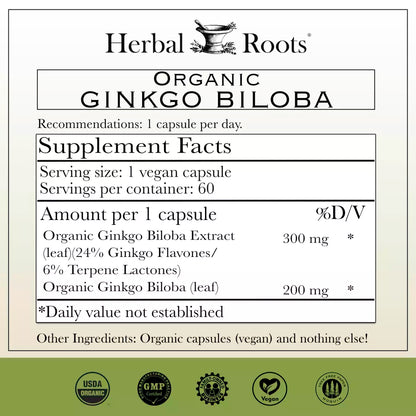 Ginkgo Biloba Organic