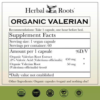 Valerian Root Organic