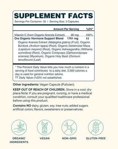 Hormonious Hormonal Balance & Support Organic