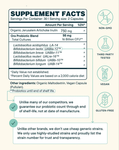 Trust Your Gut Daily Essential Probiotic & Prebiotic