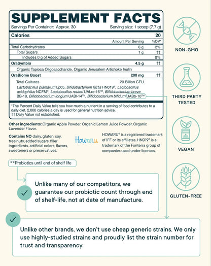 Trust Your Gut Probiotic & Prebiotic Organic