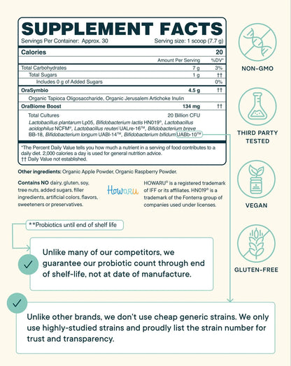 Trust Your Gut Probiotic & Prebiotic Organic