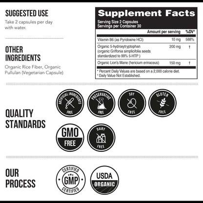 5-HTP Plus Cofactors Organic