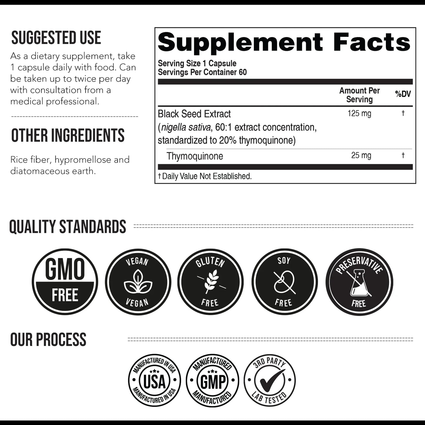 Triquetra TQ-Advanced 4X Black Seed Oil Extract Capsules