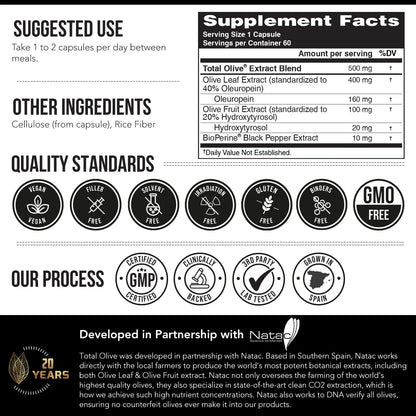 Total Olive Full-Spectrum Extract