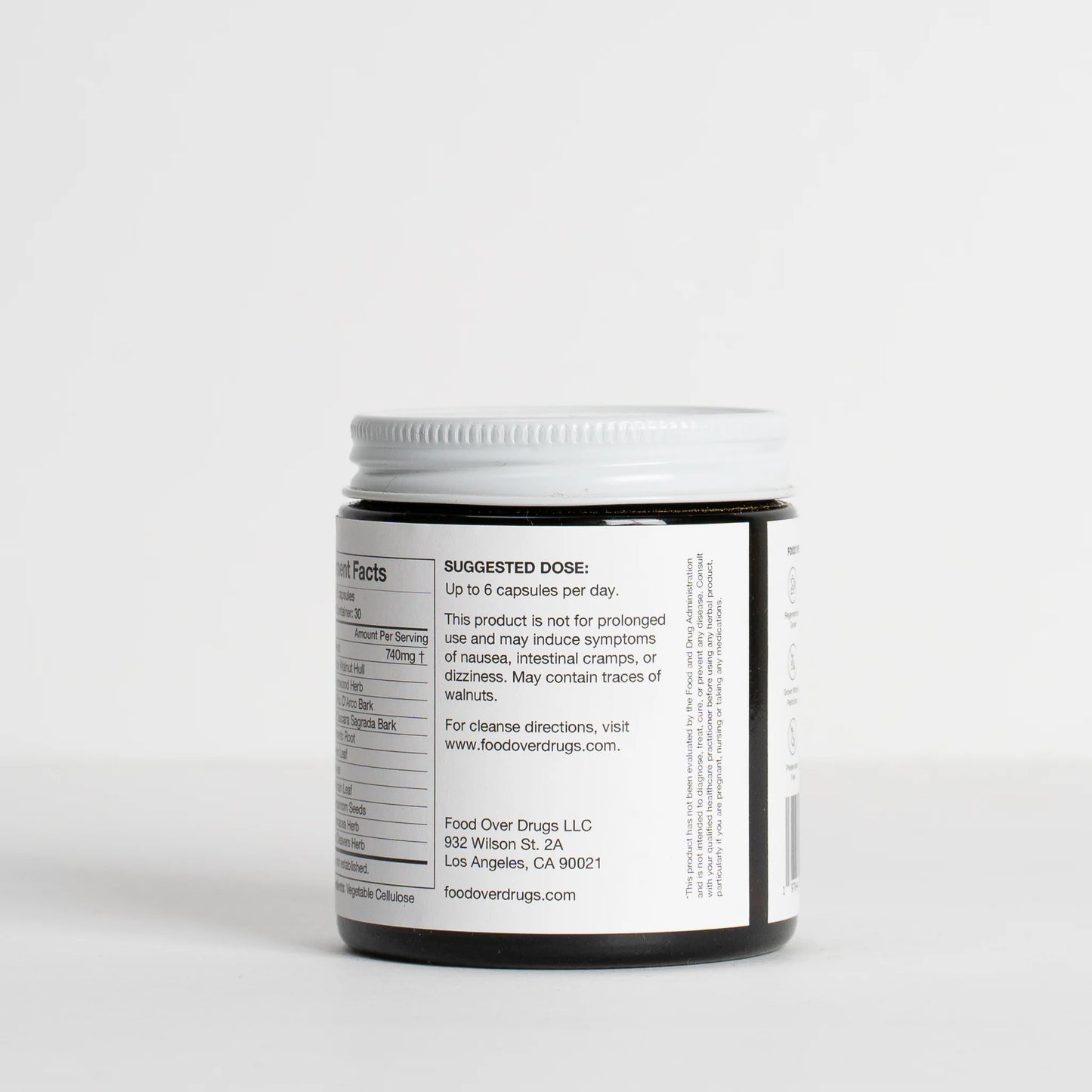 Food Over Drugs Parasite Formula Capsules