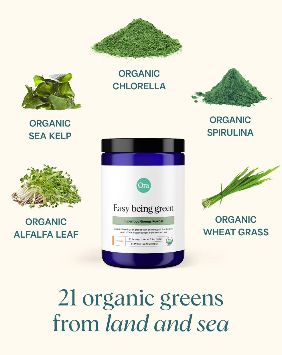 Easy Being Green Superfood Greens Organic