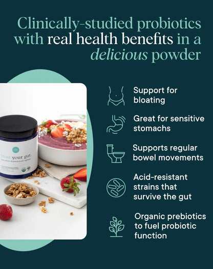 Trust Your Gut Probiotic & Prebiotic Organic