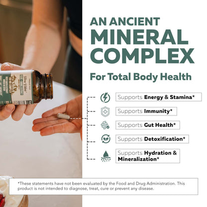 Triquetra Flora Fulvic + Humic Acid Complex Capsules