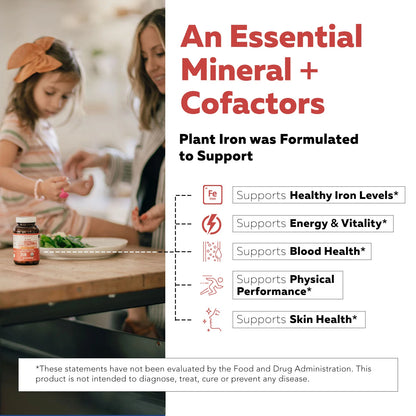 Iron Plus Cofactors Organic